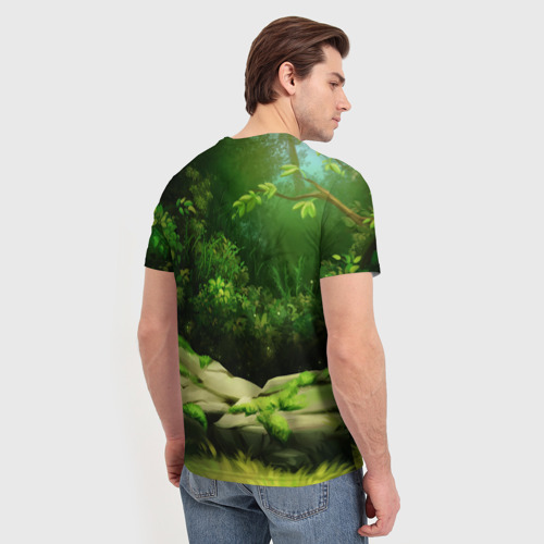 Мужская футболка 3D Пикачу    дракон, цвет 3D печать - фото 4