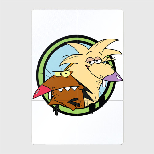 Магнитный плакат 2Х3 Angry Beavers крутые бобры