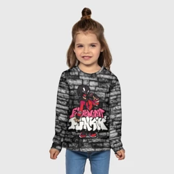 Детский лонгслив 3D Friday Night Funkin A.G.O.T.I - фото 2