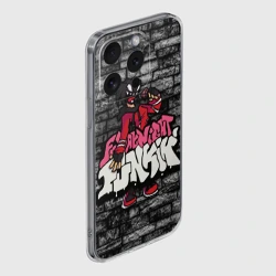 Чехол для iPhone 15 Pro Max силиконовый с защитой камеры Friday Night Funkin A.G.O.T.I - фото 2