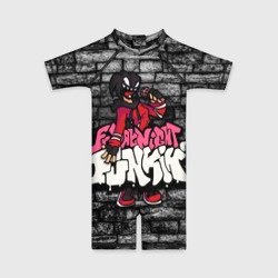 Детский купальный костюм 3D Friday Night Funkin A.G.O.T.I