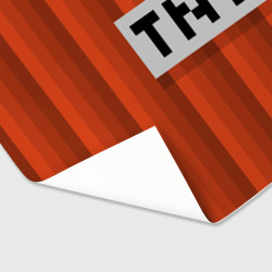 Бумага для упаковки 3D TNT - minecraft - фото 2