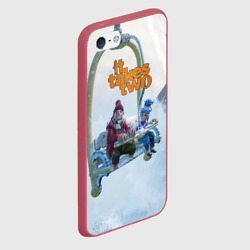 Чехол для iPhone 5/5S матовый It Takes Two Коди и Мэй - фото 2