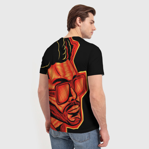 Мужская футболка 3D Большой Уикенд, цвет 3D печать - фото 4