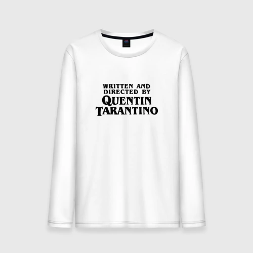 Мужской лонгслив хлопок Quentin Tarantino