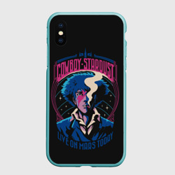 Чехол для iPhone XS Max матовый Ковбой Бибоп. Ретро