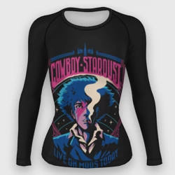 Женский рашгард 3D Ковбой Бибоп. Ретро