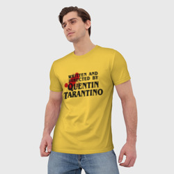 Мужская футболка 3D Quentin Tarantino - фото 2