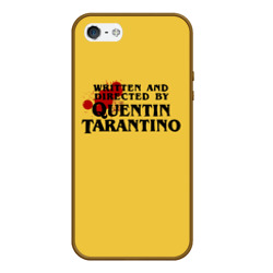 Чехол для iPhone 5/5S матовый Quentin Tarantino