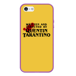 Чехол для iPhone 5/5S матовый Quentin Tarantino