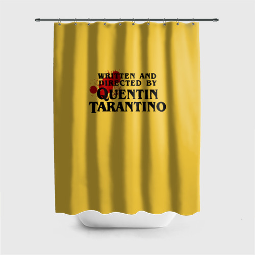 Штора 3D для ванной Quentin Tarantino