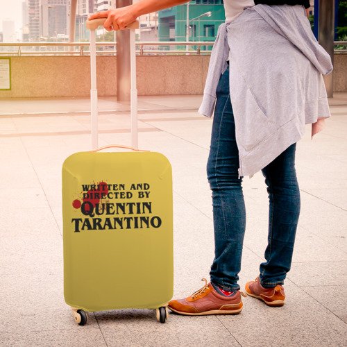 Чехол для чемодана 3D с принтом Quentin Tarantino - картинка 4 Чехол для чемодана 3D Quentin Tarantino - фото 4