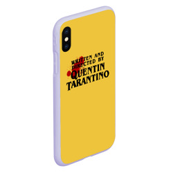Чехол для iPhone XS Max матовый Quentin Tarantino - фото 2
