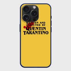 Quentin Tarantino – Чехол силиконовый для Apple iPhone 15 Pro матовый с принтом купить