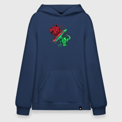 Худи SuperOversize хлопок Вечное противостояние