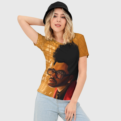 Женская футболка 3D Slim After Hours - The Weeknd, цвет 3D печать - фото 3