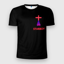 Мужская футболка 3D Slim Starboy - The Weeknd