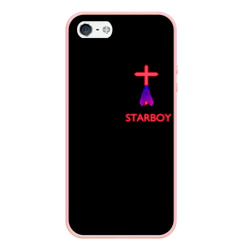 Чехол для iPhone 5/5S матовый Starboy - The Weeknd