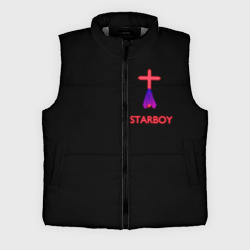 Мужской жилет утепленный 3D Starboy - The Weeknd