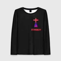 Женский лонгслив 3D Starboy - The Weeknd