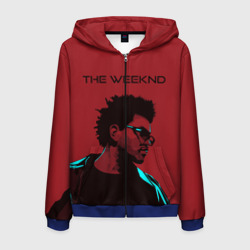 Мужская толстовка 3D на молнии The Weeknd