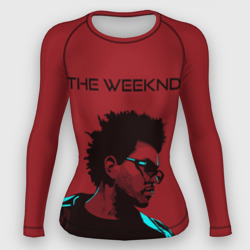 Женский рашгард 3D The Weeknd