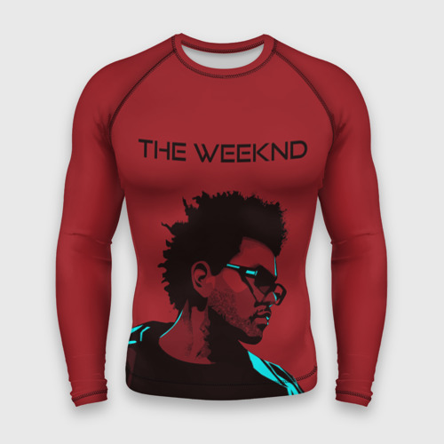 Мужской рашгард 3D The Weeknd, цвет 3D печать