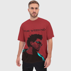 Мужская футболка oversize 3D The Weeknd - фото 2