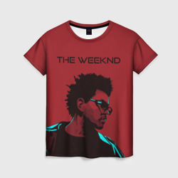 Женская футболка 3D The Weeknd