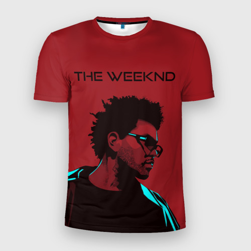 Мужская футболка 3D Slim The Weeknd, цвет 3D печать
