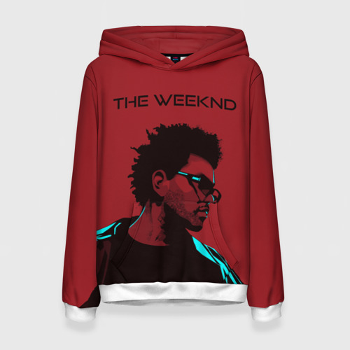 Женская толстовка 3D The Weeknd, цвет 3D печать