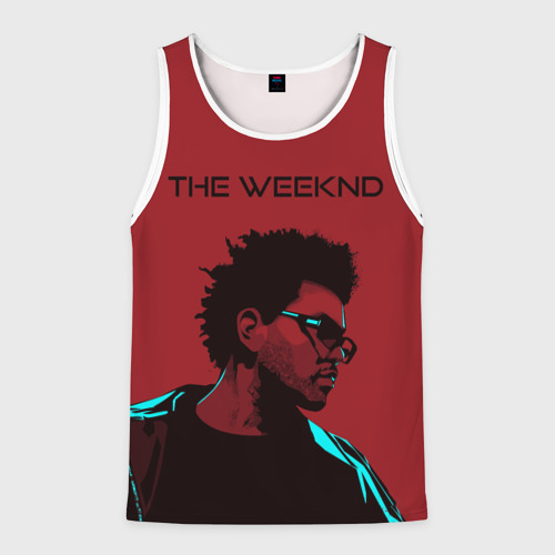 Мужская майка 3D The Weeknd, цвет 3D печать