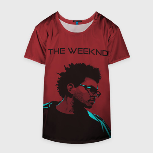 Накидка на куртку 3D The Weeknd, цвет 3D печать - фото 4