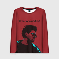 Женский лонгслив 3D The Weeknd