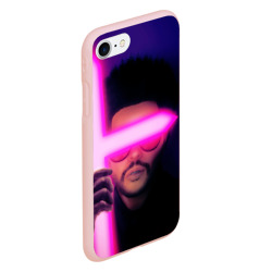 Чехол для iPhone 7/8 матовый The Weeknd - Blinding Lights - фото 2