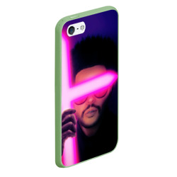 Чехол для iPhone 5/5S матовый The Weeknd - Blinding Lights - фото 2