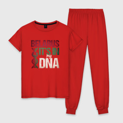 Женская пижама хлопок ДНК - Беларусь
