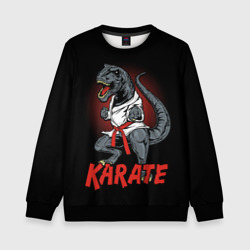 Детский свитшот 3D KARATE T-REX