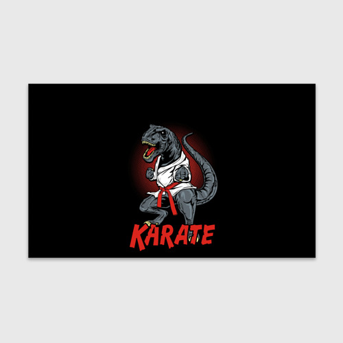 Бумага для упаковки 3D KARATE T-REX