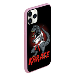 Чехол для iPhone 11 Pro Max матовый KARATE T-REX - фото 2