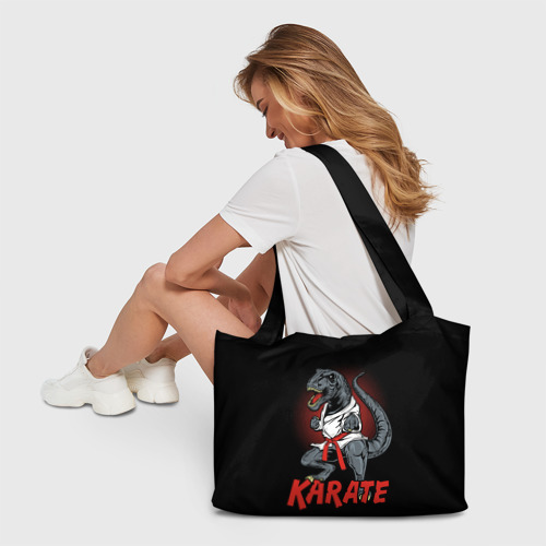 Пляжная сумка 3D KARATE T-REX - фото 6