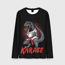 Мужской лонгслив 3D KARATE T-REX