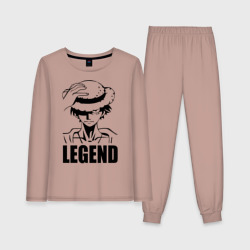 Женская пижама с лонгсливом хлопок Луффи Легенда One Piece