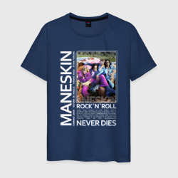 Мужская футболка хлопок Rock`n`Roll Never Dies