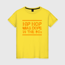 Женская футболка хлопок Wu-Tang - Hip Hop