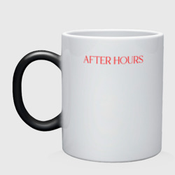 Кружка хамелеон After hours - the Weeknd