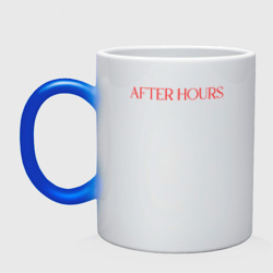 Кружка хамелеон After hours - the Weeknd