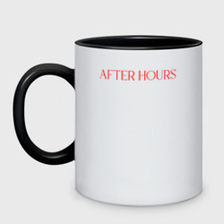 Кружка двухцветная After hours - the Weeknd