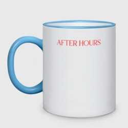 Кружка двухцветная After hours - the Weeknd