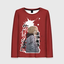 Женский лонгслив 3D Tokyo Revengers anime